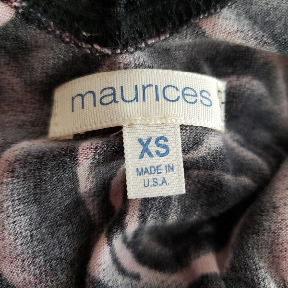 Maurices Rose Print Sleeveless Dress XS - Picture 6 of 8